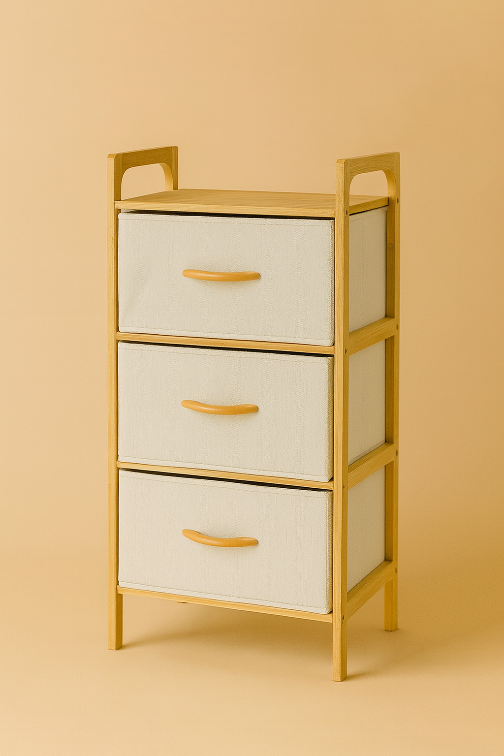 Yuka Bez Çekmeceli Bambu Dolap