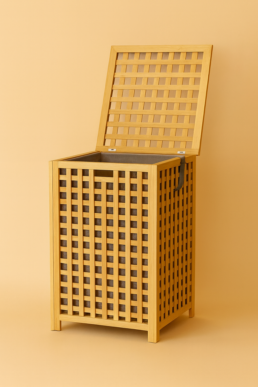 Carla Premium Bambu Çamaşır Sepeti