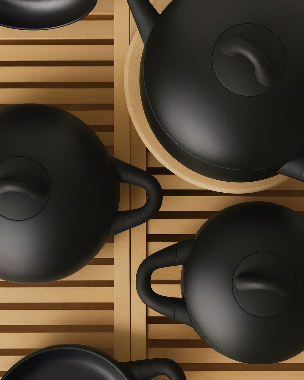 Noche 7 Parça Döküm Gövde Tencere Seti