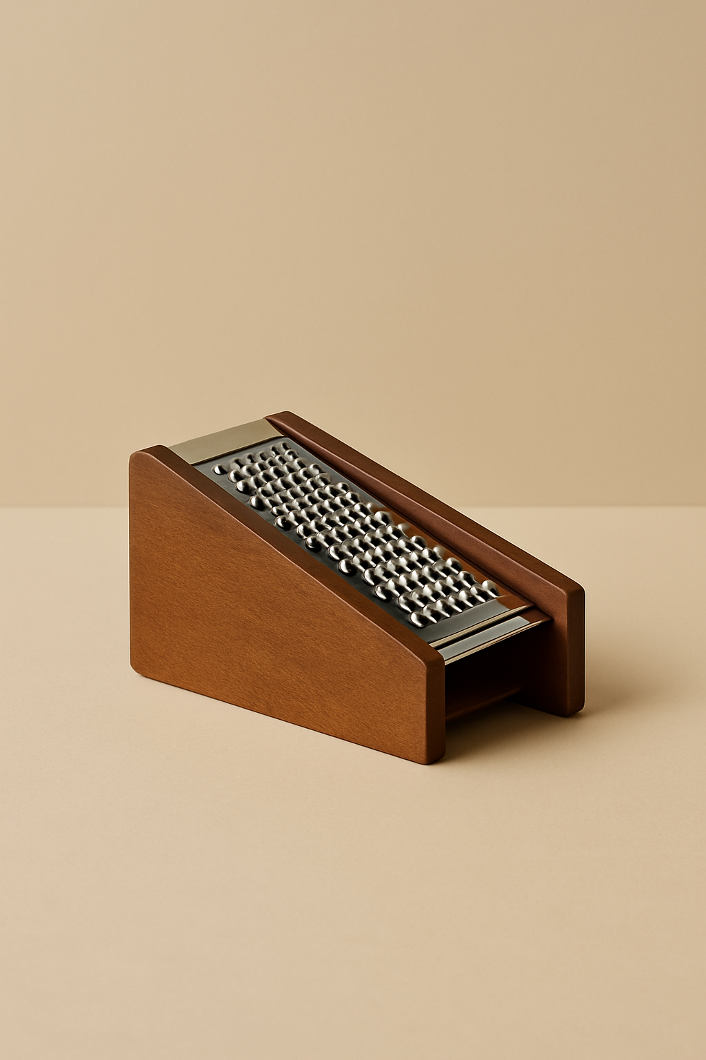 Moss Hazneli Sarımsak Rendesi - Akasya Ağacı Malzeme