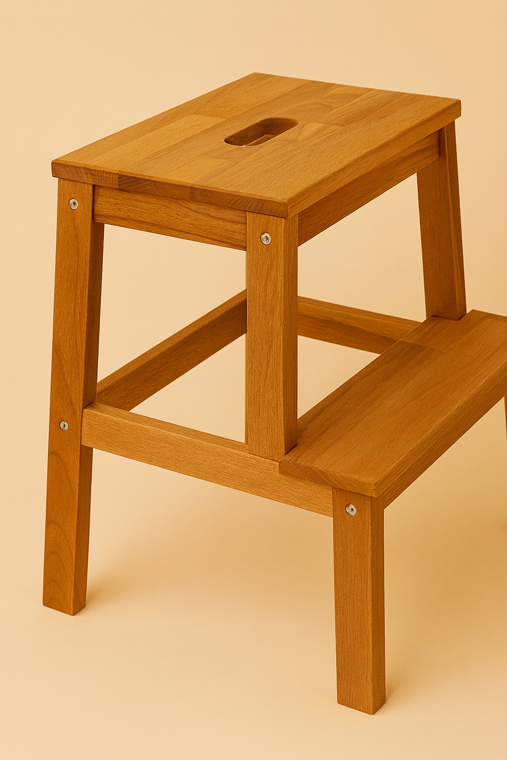 Strada Basamaklı Ahşap Merdiven 48cm