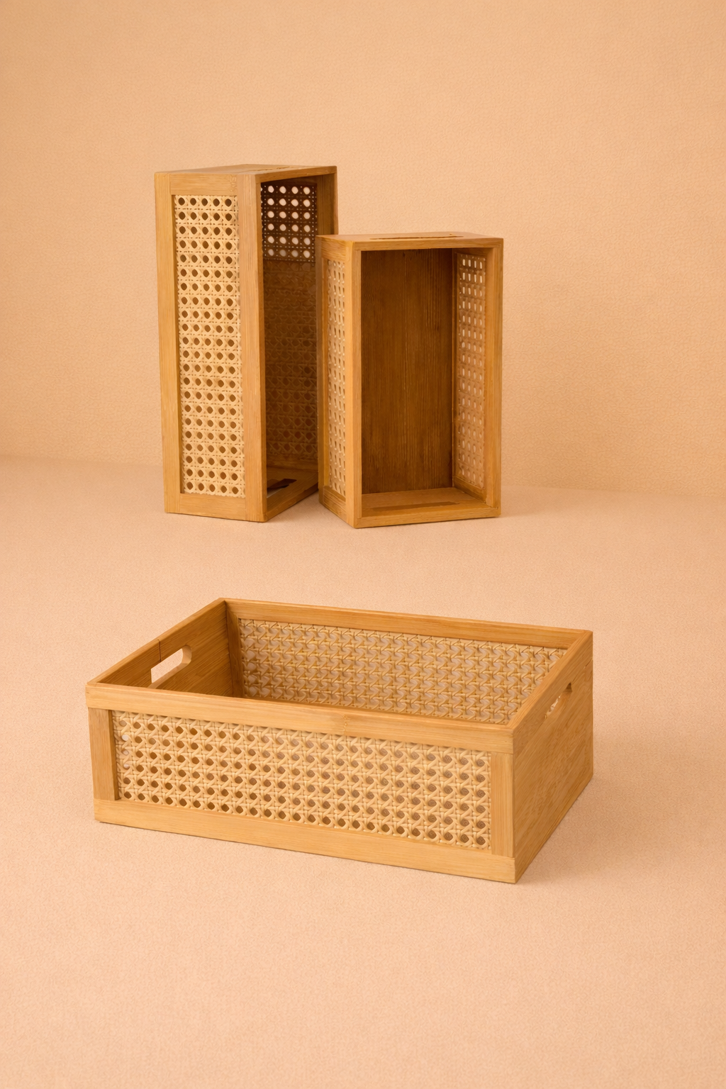 3 Boy Bambu Organizer Seti