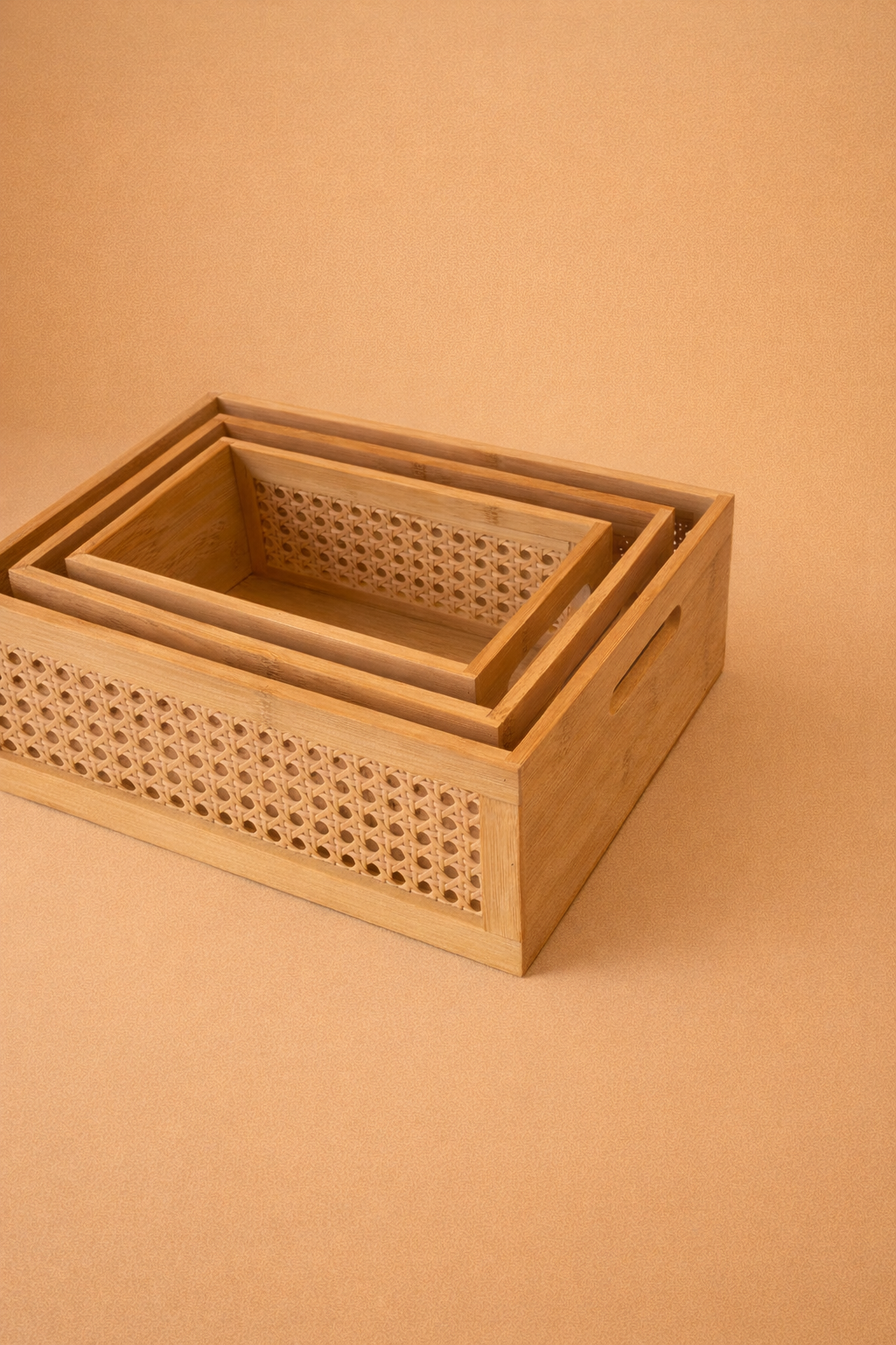 3 Boy Bambu Organizer Seti