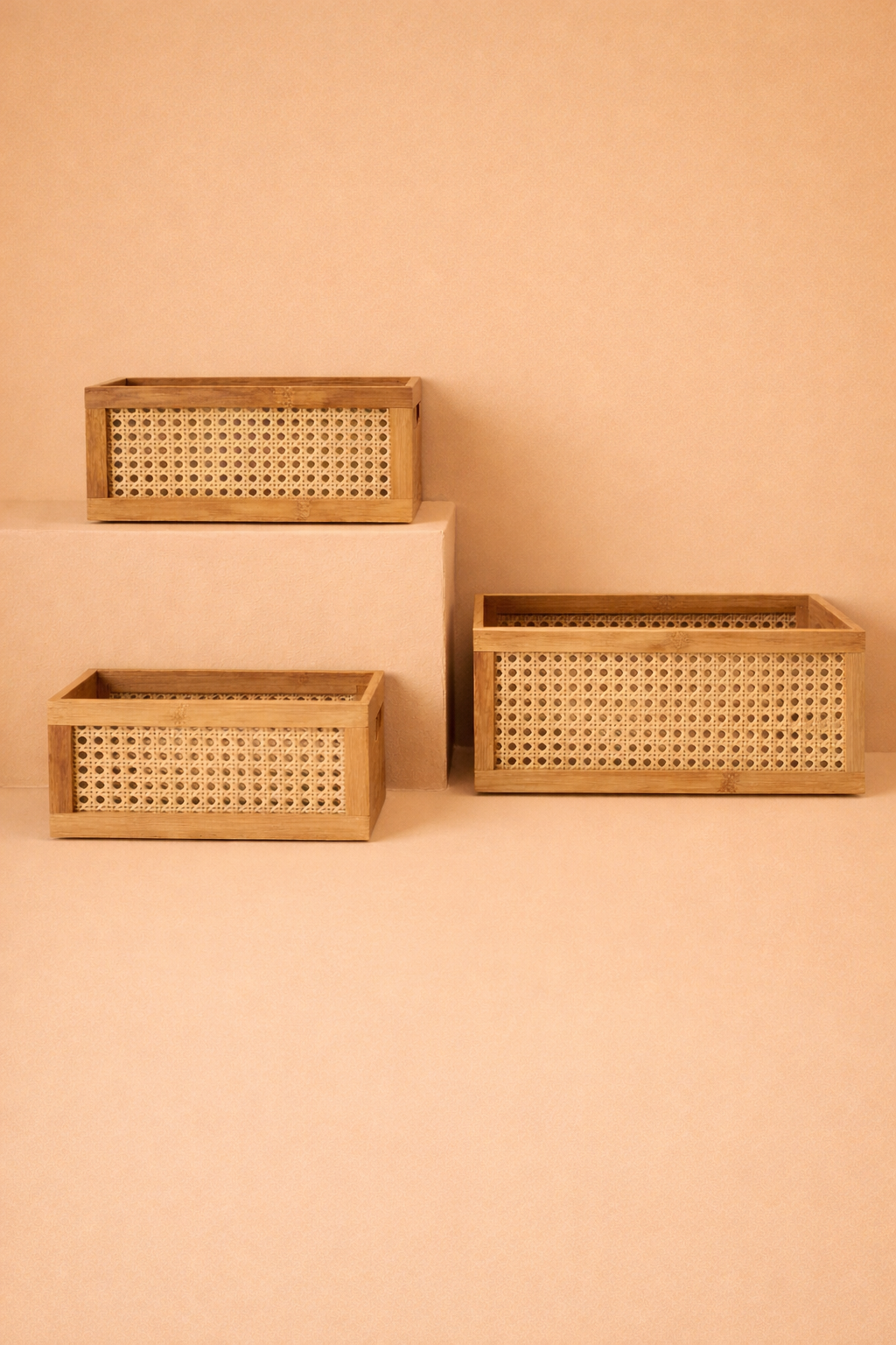 3 Boy Bambu Organizer Seti