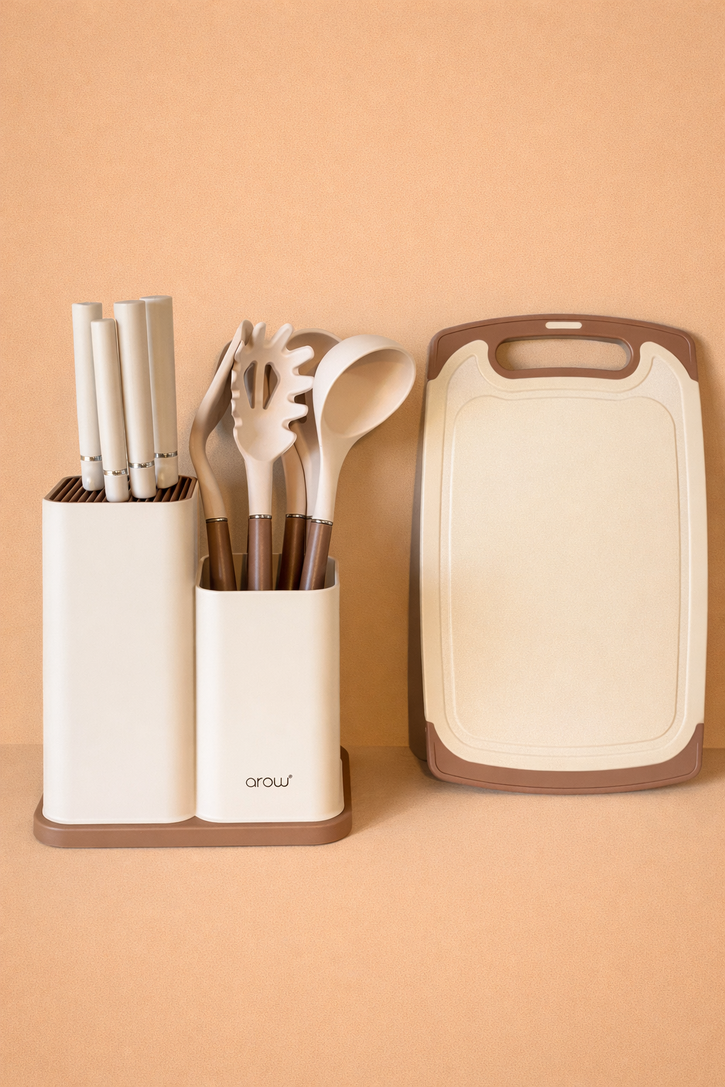 12 Parça Bıçaklı Kesme Panosu Seti