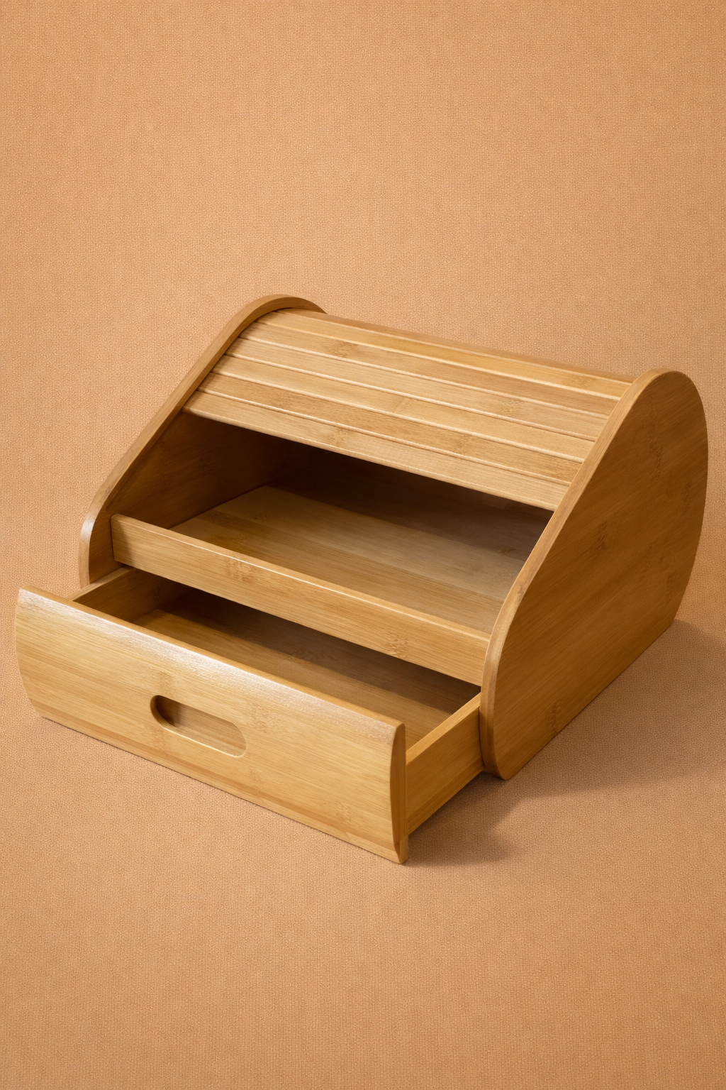 Penny Çekmece Detaylı Bambu Ekmeklik