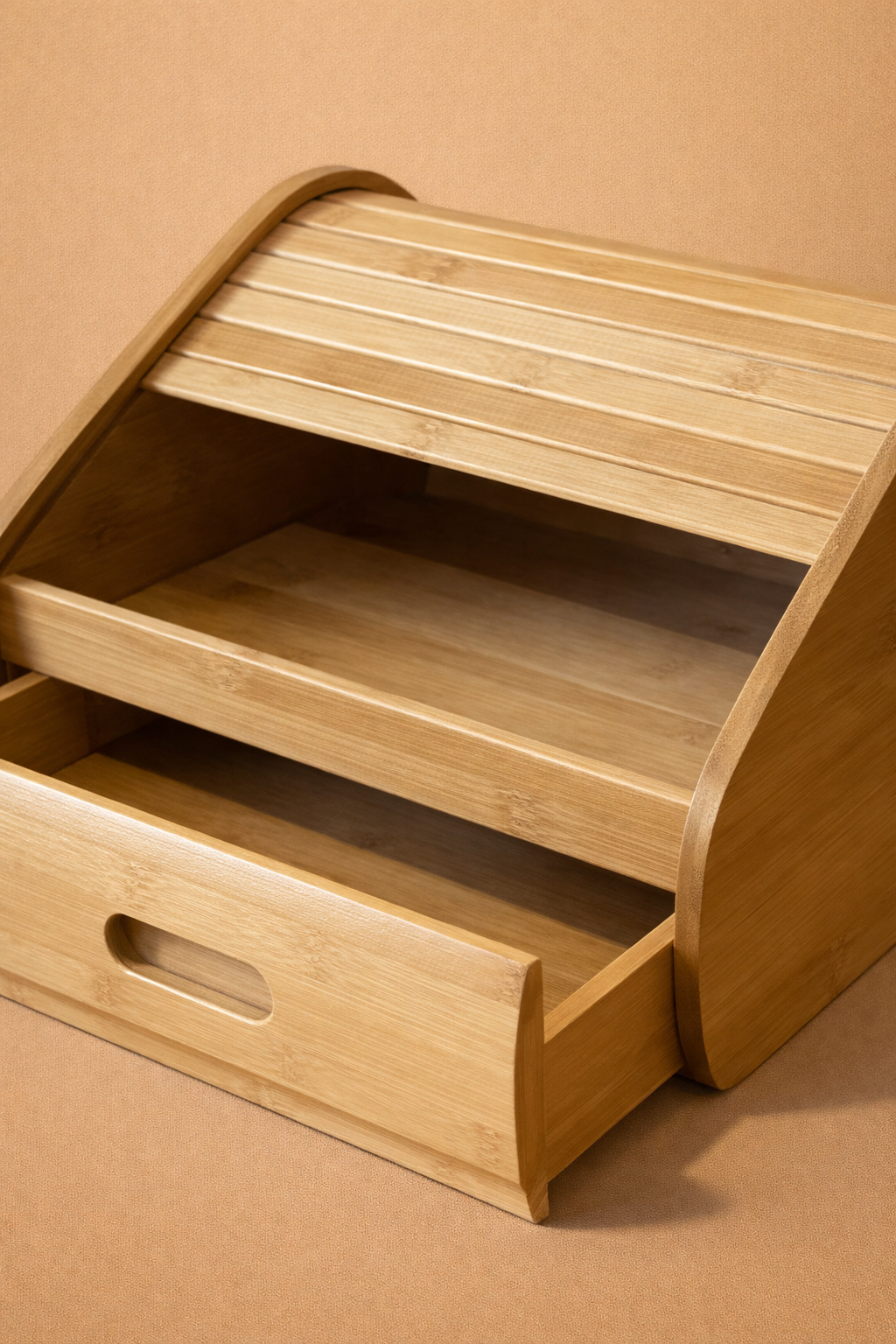 Penny Çekmece Detaylı Bambu Ekmeklik