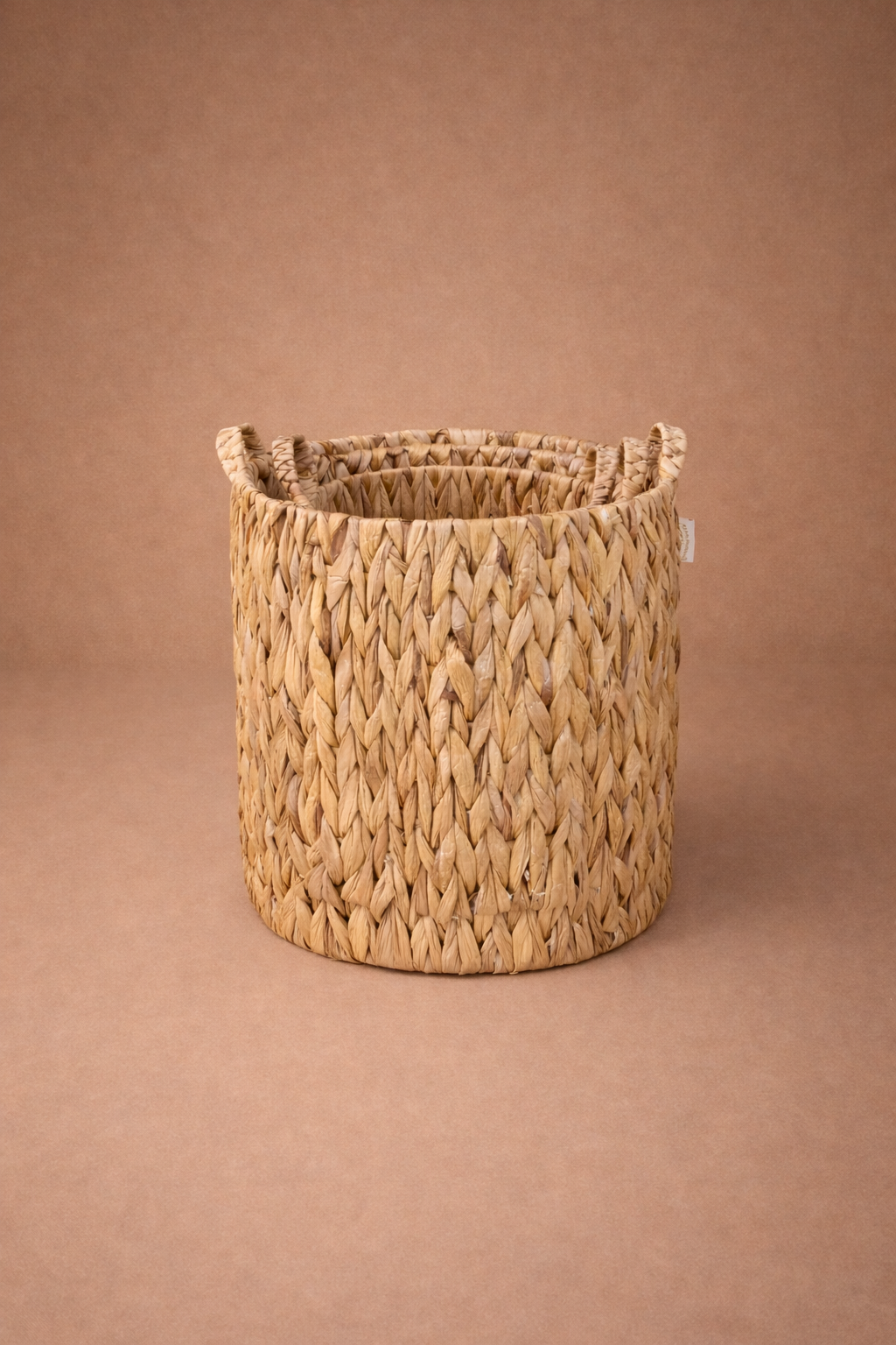 3 Boy Hasır Sepet-Organizer Seti