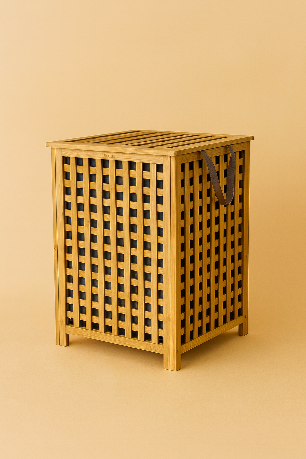 Carla Premium Bambu Çamaşır Sepeti